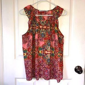 Collective concepts sleeveless blouse size L